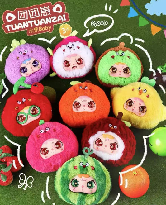 Youbi bear Fruit Baby Plush toy doll