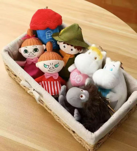 Moomin Plush Keychain toy doll