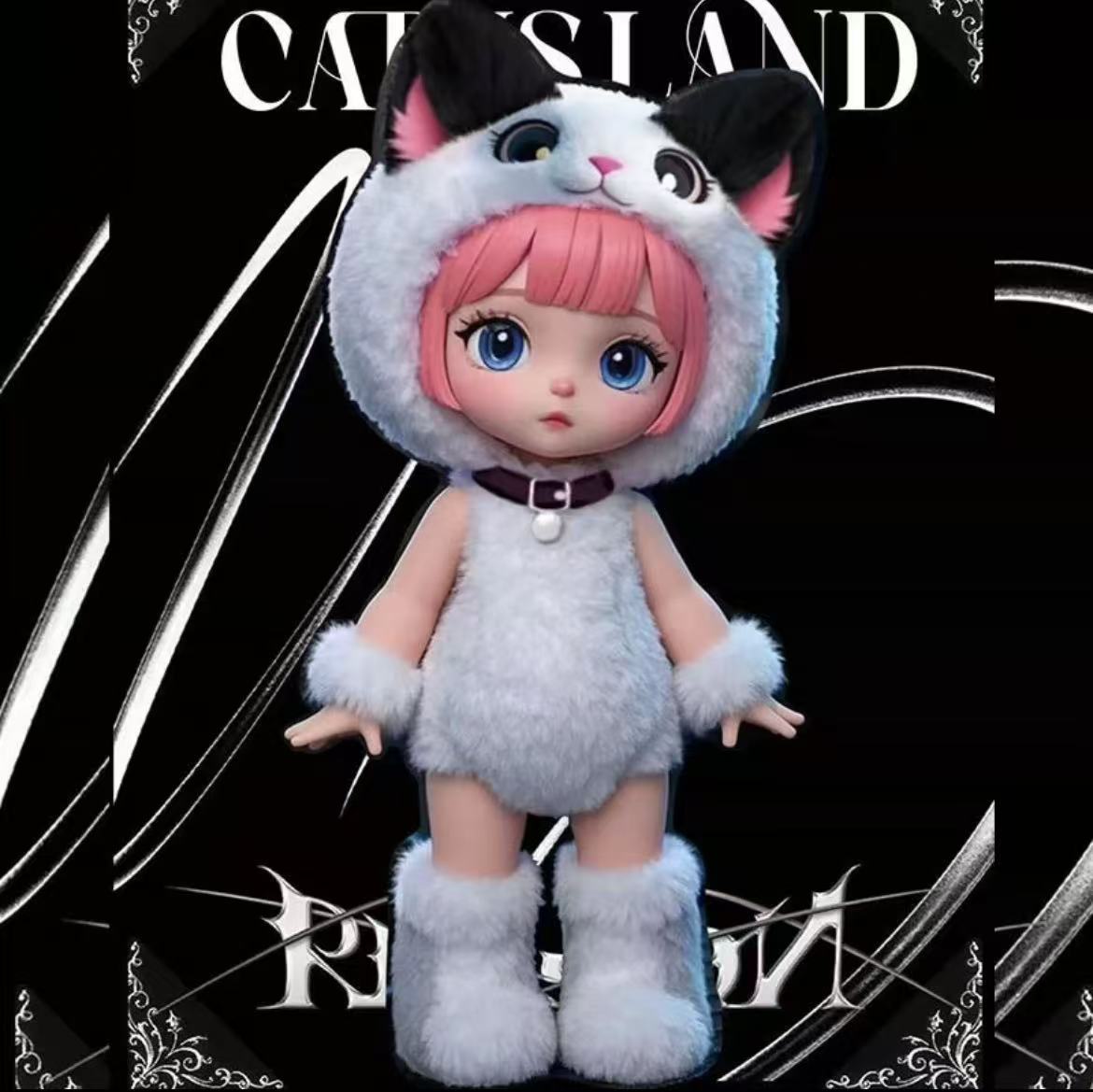 Wonderland of Cat Island BJD Plush Toy Doll