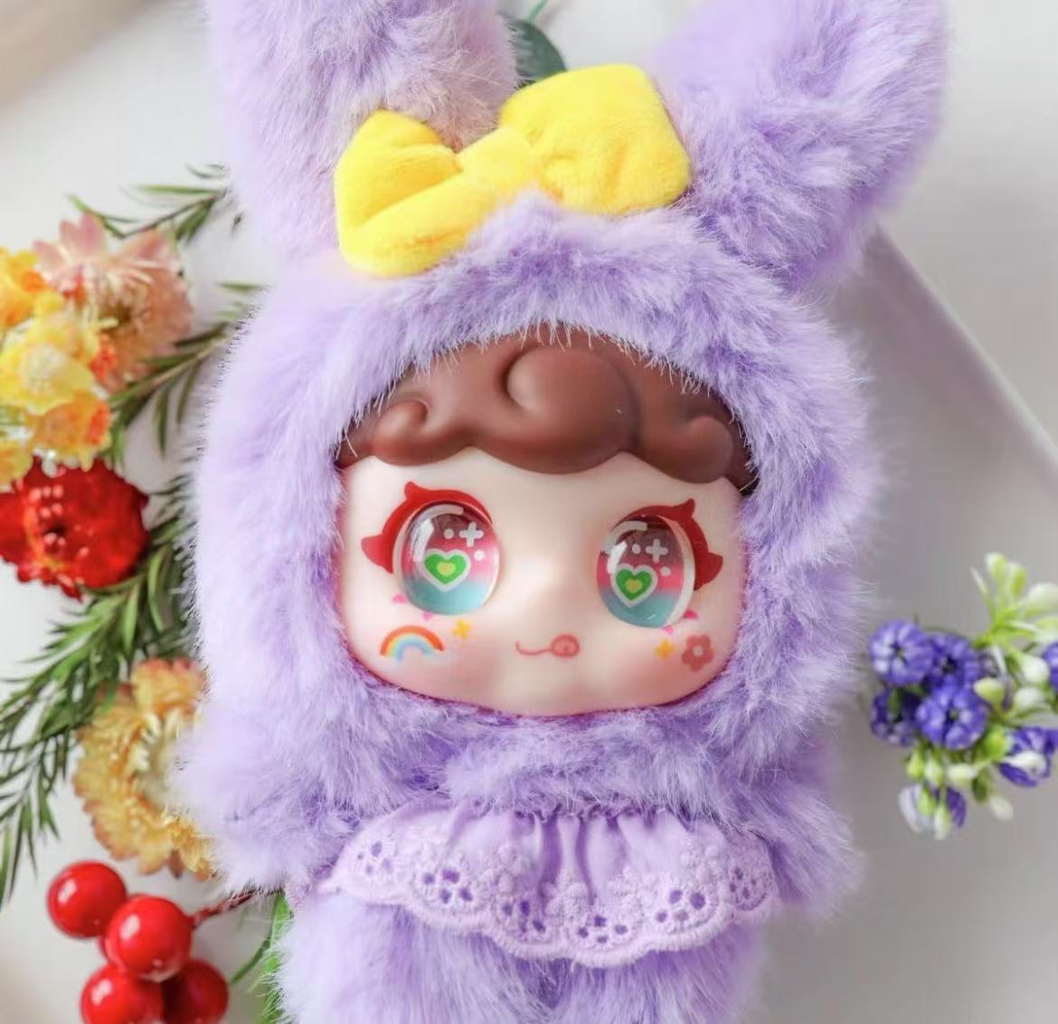 Rainbow Rabbit Plush toy doll