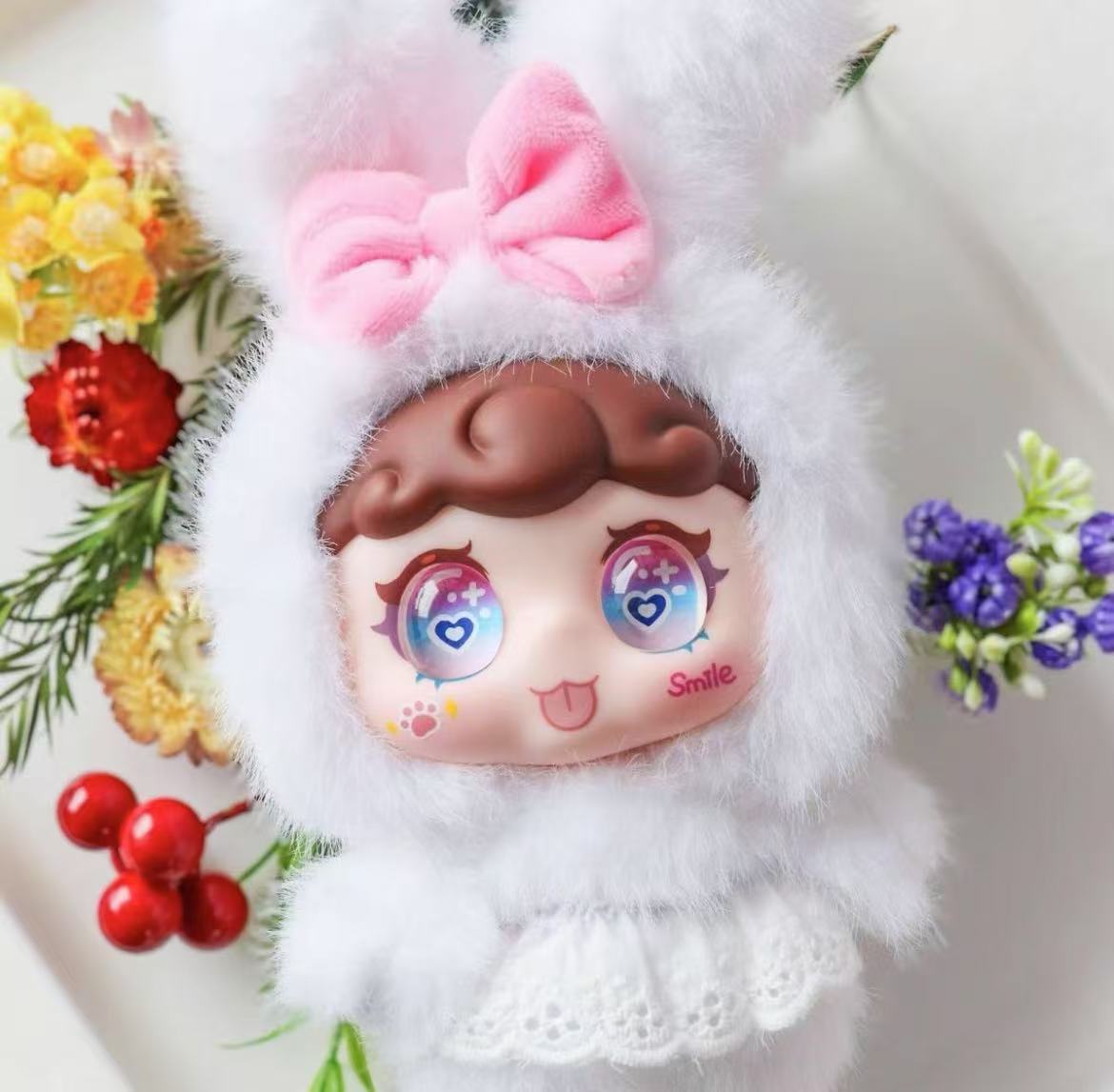 Rainbow Rabbit Plush toy doll