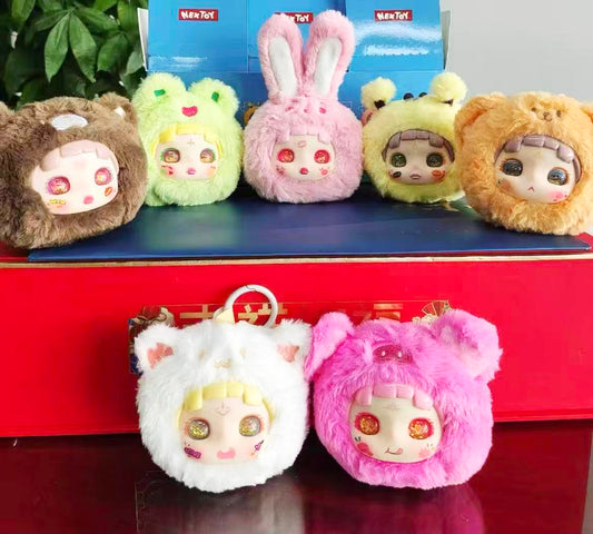 Cute Pupil Animal Journey Liquid Eyes Plush toy doll