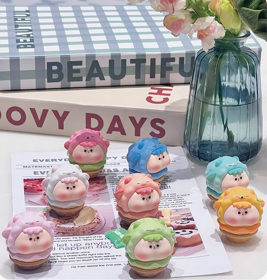 DUDU animal ice cream Bean toy doll