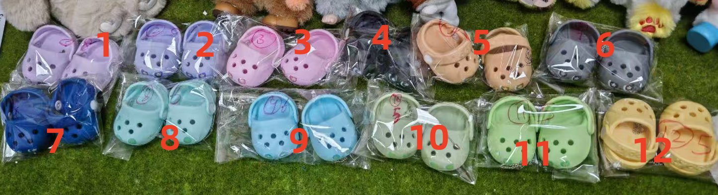Yooki Cute Groove On Perforated Shoes toy doll