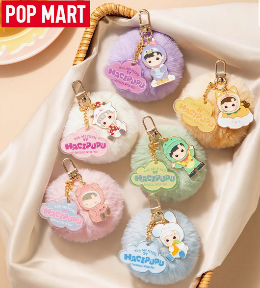 HACIPUPU Snuggle With You Fluffy Keychain toy doll