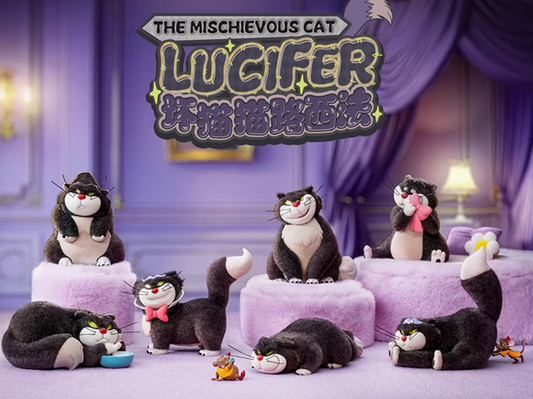 Disney the Mischievous cat Lucifer toy doll