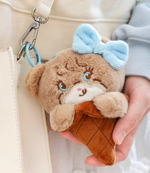 MIKKO Scented Ice Cream Plush Pendant toy doll