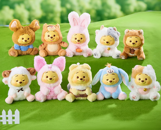 Disney Winnie the Pooh Collection Naughty Team Vinyl Plush toy doll