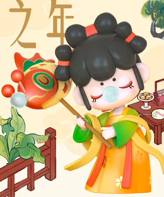 Nanci-golden hairpin toy doll