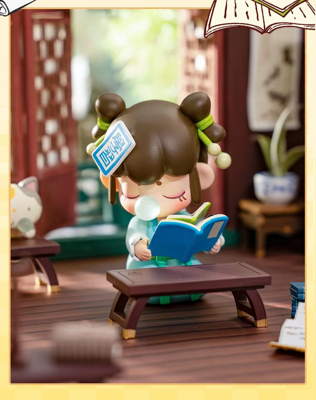 Nanci-golden hairpin toy doll