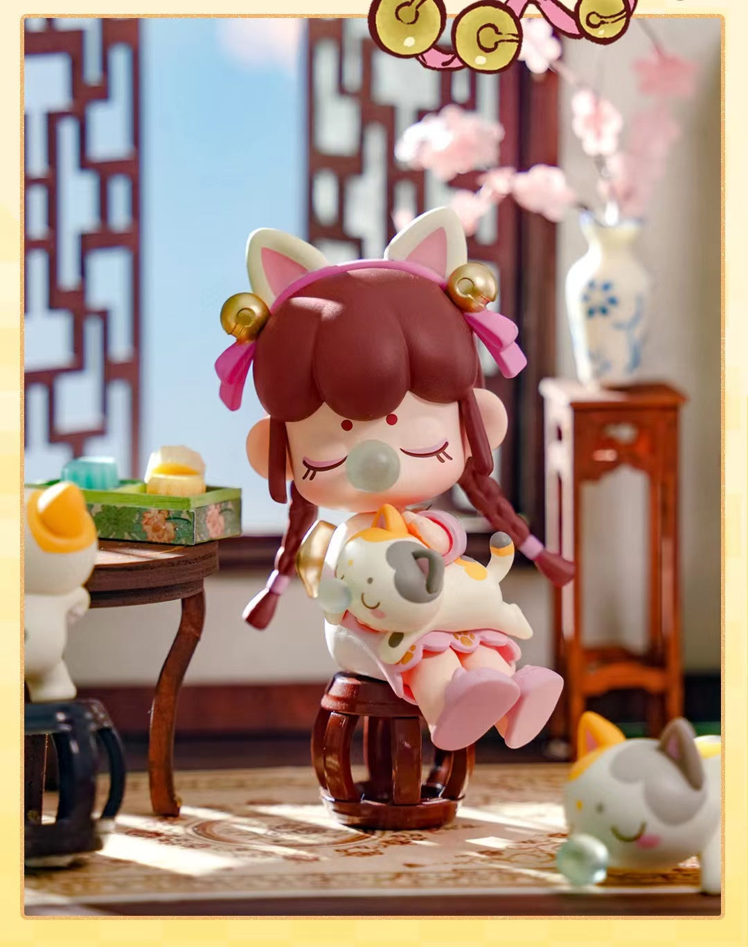 Nanci-golden hairpin toy doll
