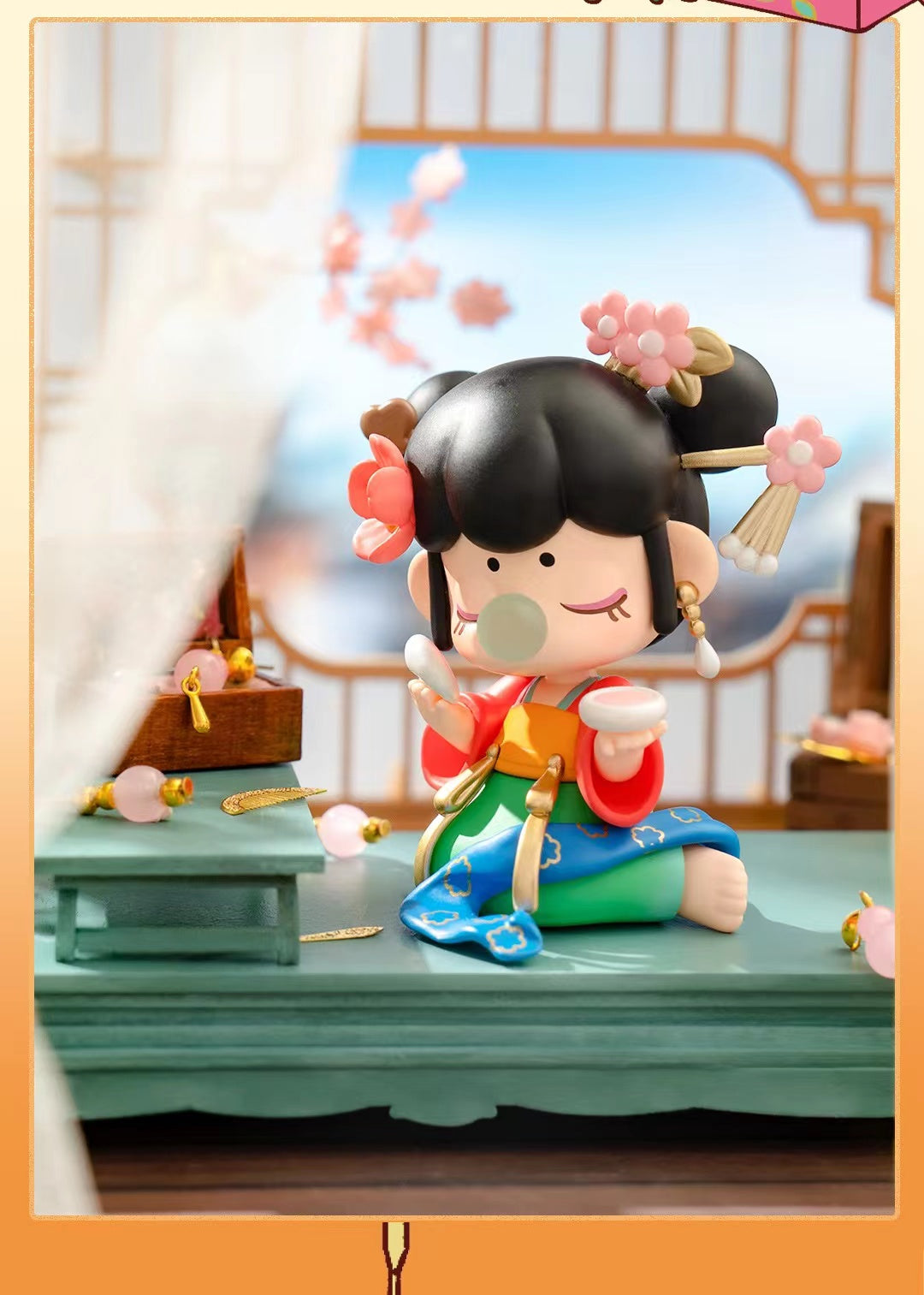 Nanci-golden hairpin toy doll