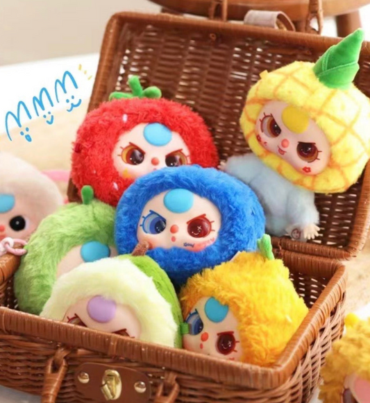 Baby three 3 Fruit Plush Toy Doll