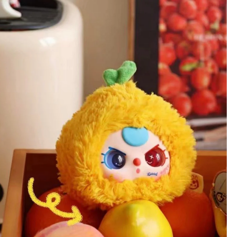 Baby three 3 Fruit Plush Toy Doll