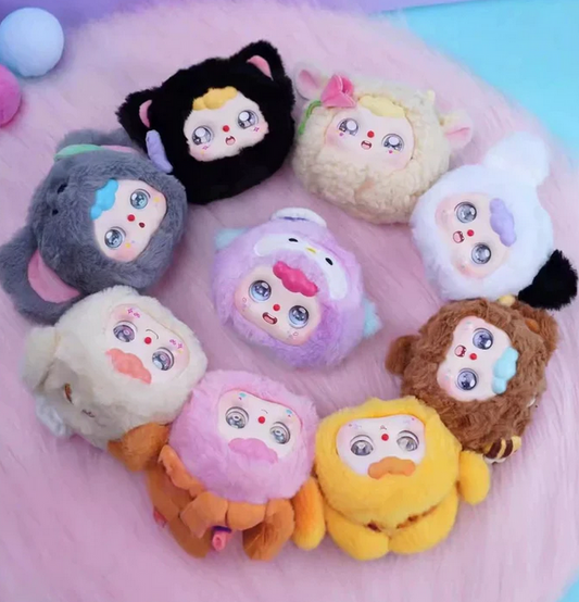 Doubao Fluffy Plush Doll Toy doll