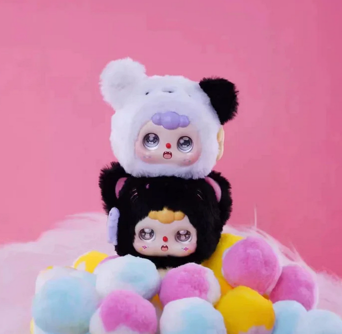 Doubao Fluffy Plush Doll Toy doll