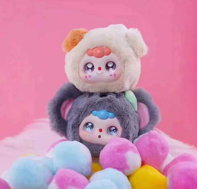 Doubao Fluffy Plush Doll Toy doll