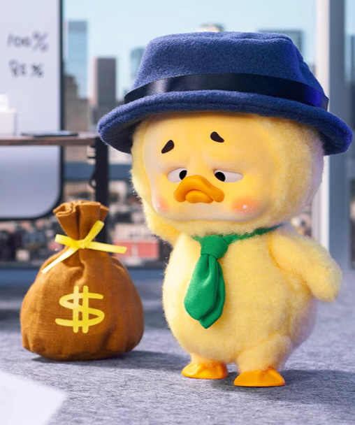 Upset Duck Work Upsets Me Plush toy doll