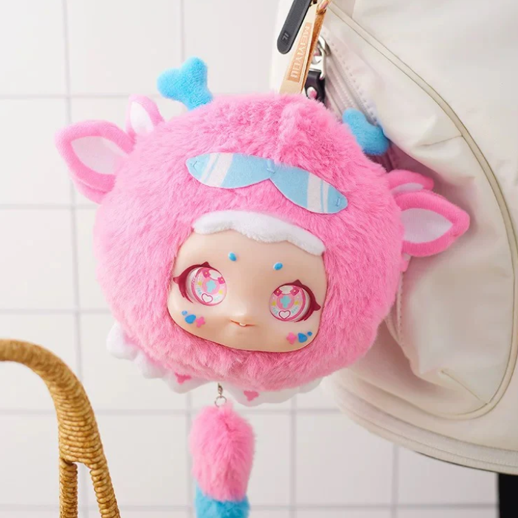 Circe Small Animal Outting plush zipper bag toy doll