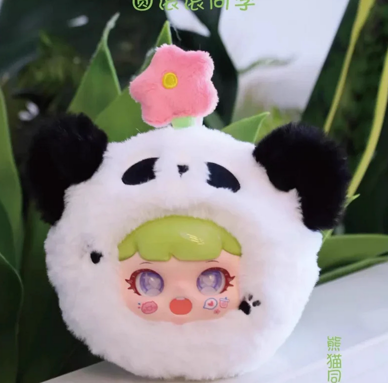 Manchao head Plush toy doll