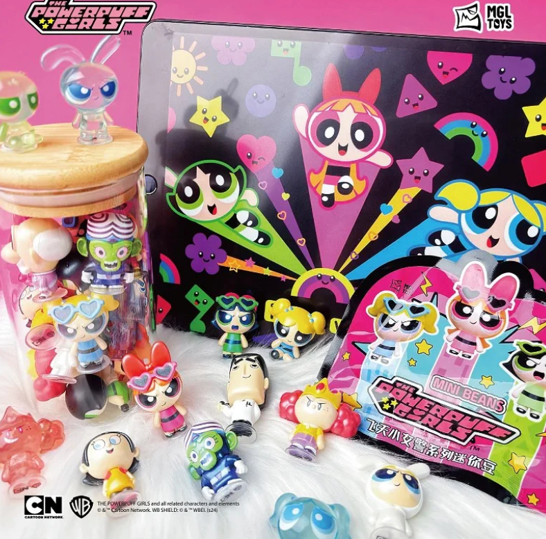 Powerpuff Girls Bean,3 In 1 Bag toy doll