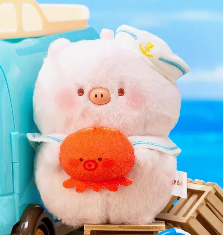 Sweet pig aquarium plush toy doll