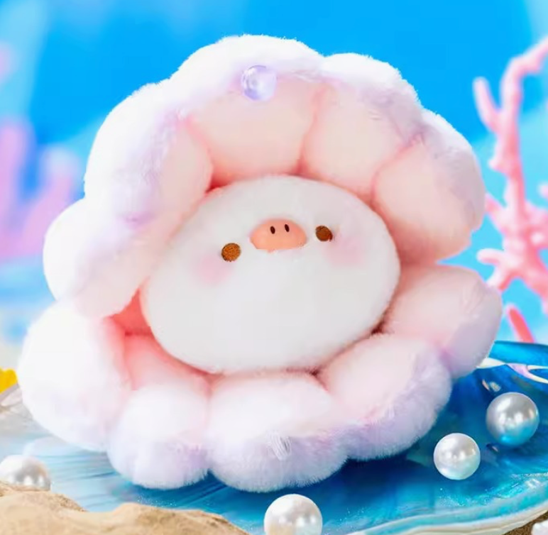 Sweet pig aquarium plush toy doll