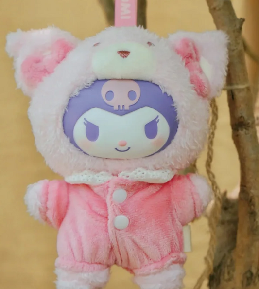 KUROMI peach berry plush toy doll