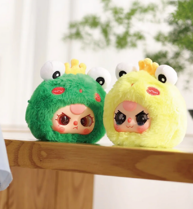 Baby three V2 zipper bag Plush toy doll