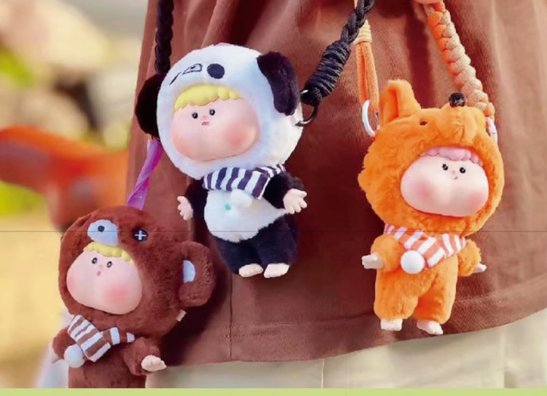 Dudu zoo plush toy doll