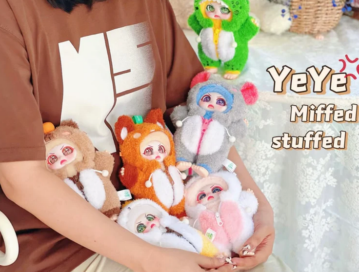 Miffed Yeye Plush toy doll