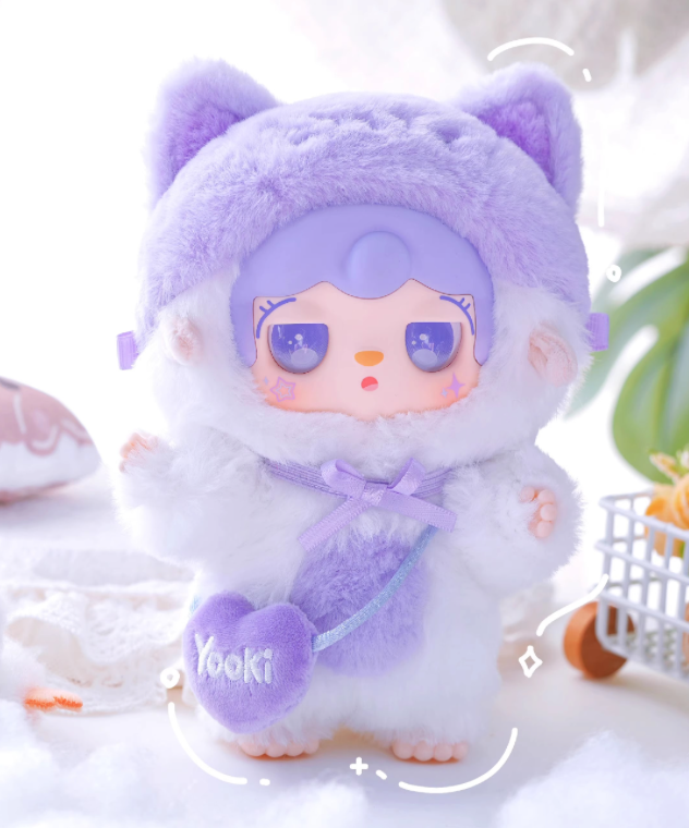 Yooki meow meow kindergarten Plush toy doll