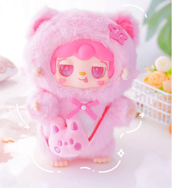 Yooki meow meow kindergarten Plush toy doll