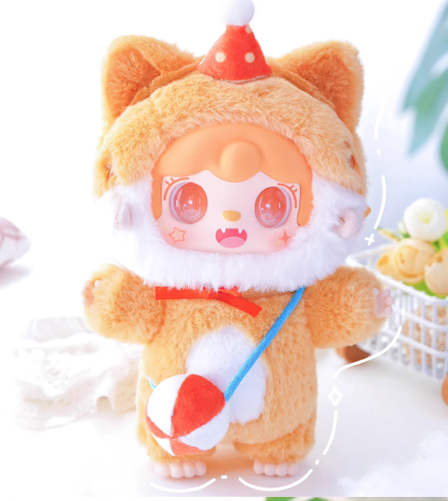 Yooki meow meow kindergarten Plush toy doll