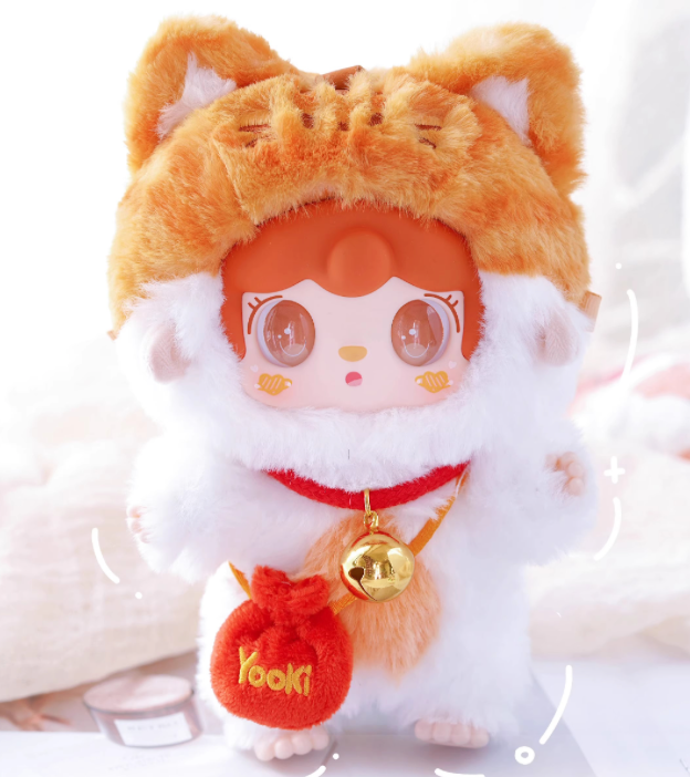 Yooki meow meow kindergarten Plush toy doll