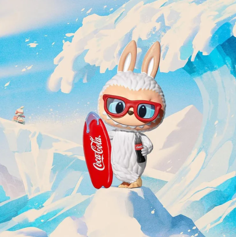 LABUBU THE MONSTERS-COCA COLA toy doll