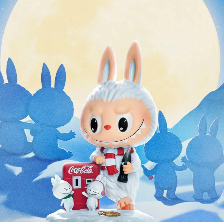 LABUBU THE MONSTERS-COCA COLA toy doll