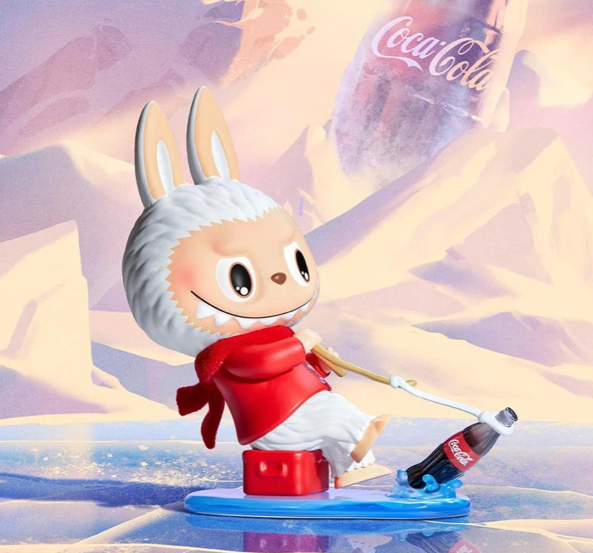 LABUBU THE MONSTERS-COCA COLA toy doll