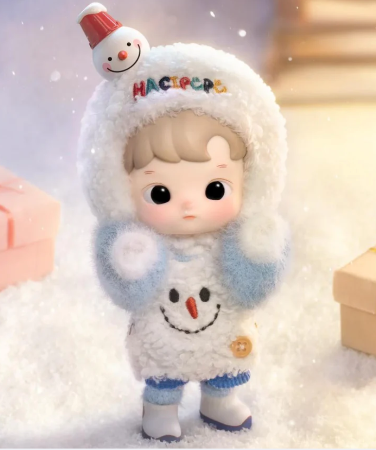 Hacipupu snowman is coming Plush toy doll