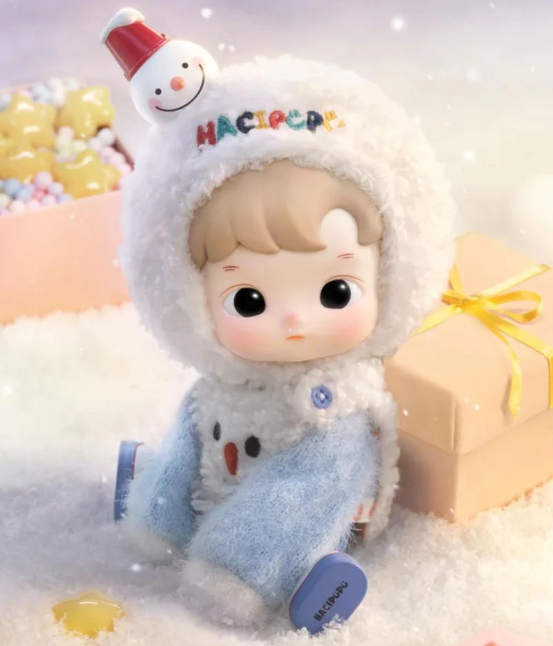 Hacipupu snowman is coming Plush toy doll