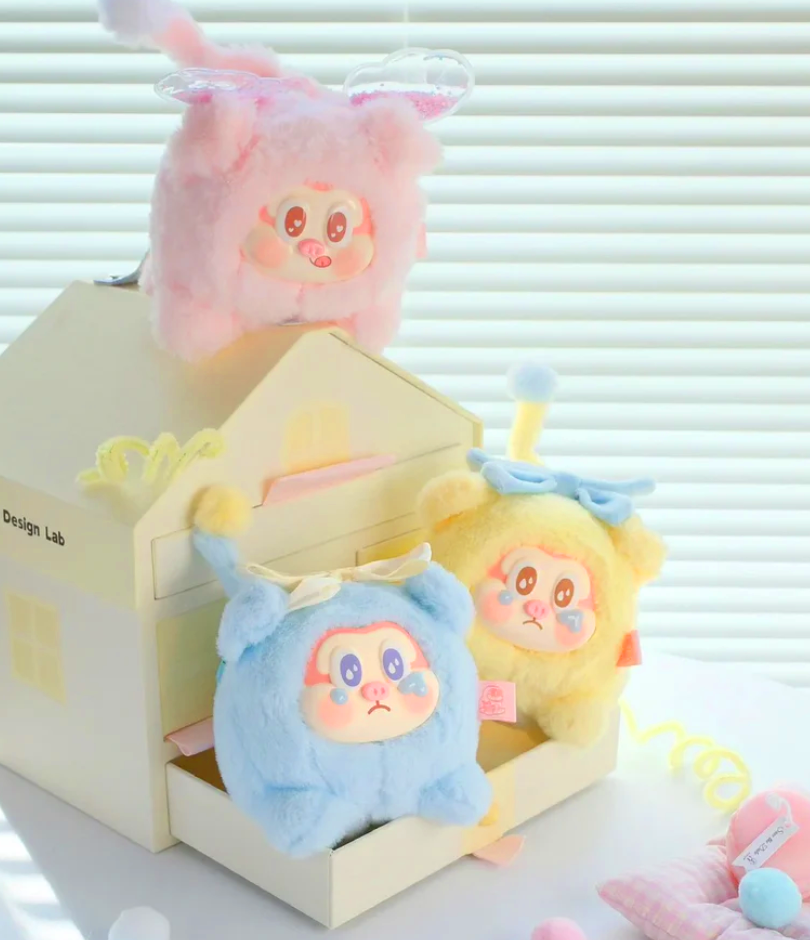 SLLO flying pig plush toy doll