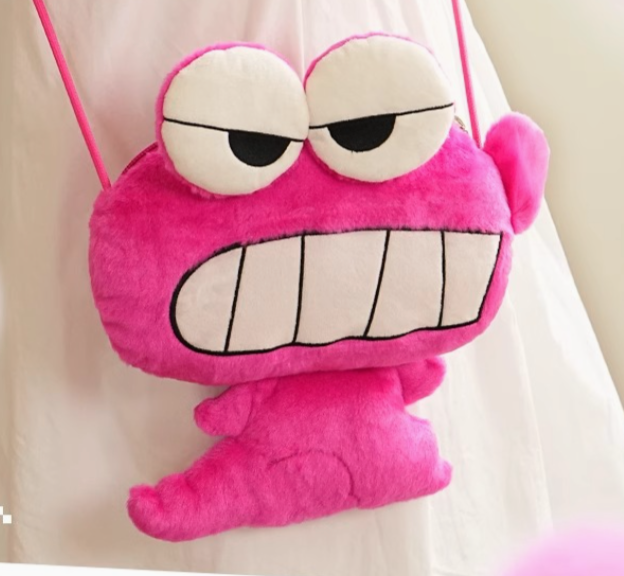 Shin Chan crossbody bag toy doll