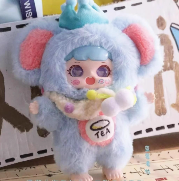 Manchao one sip of sweetness plush toy doll
