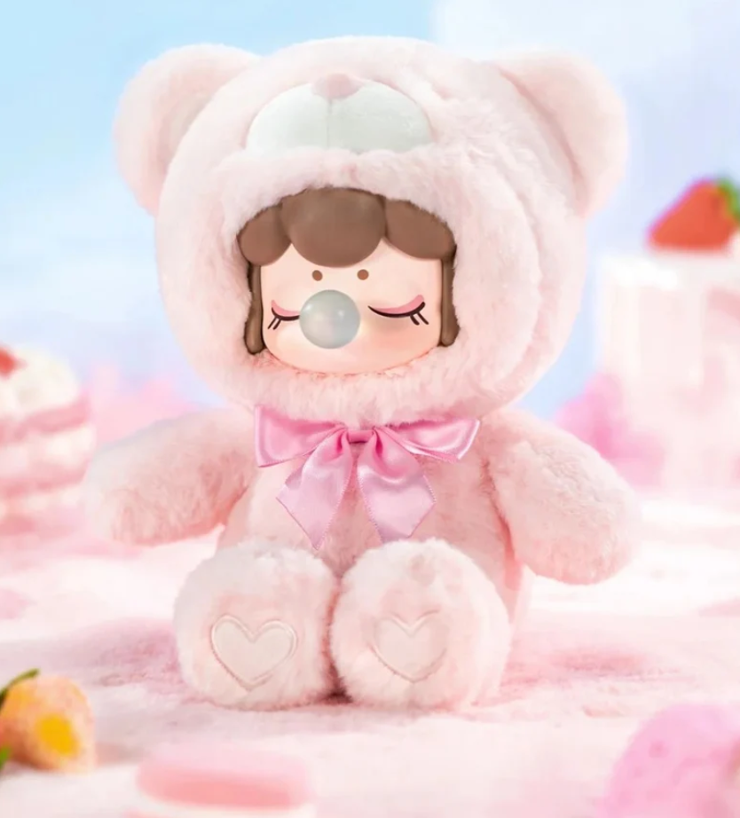 Nanci Chocolate Colorful Bear Plush toy doll