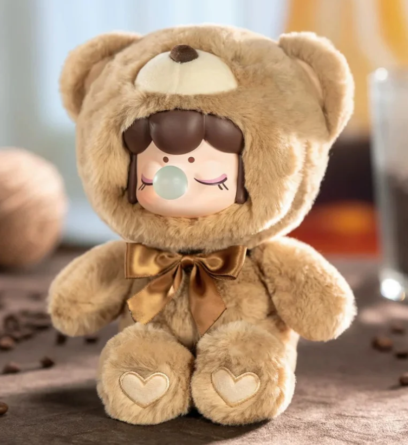 Nanci Chocolate Colorful Bear Plush toy doll