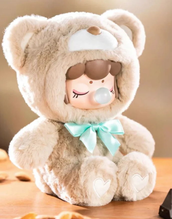 Nanci Chocolate Colorful Bear Plush toy doll