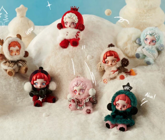 SKULLPANDA Winter Symphony Plush toy doll