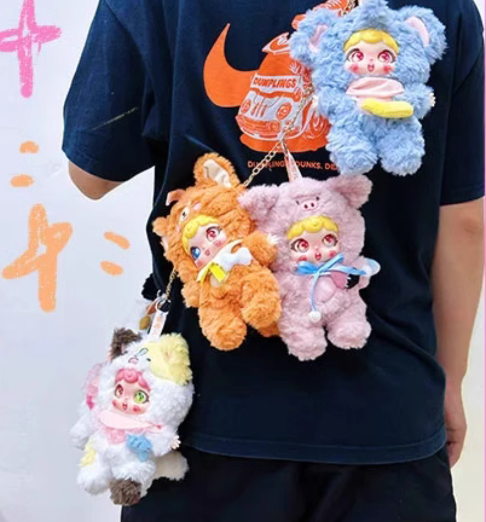 Midoo V2 cute babies outing plush toy doll