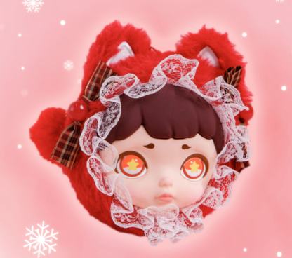 Laura winter tea party plush toy doll