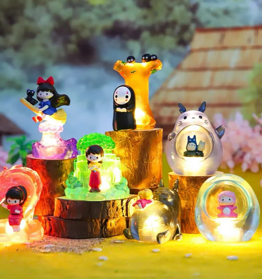 Studio Ghibli Fairy Tale night light toy doll